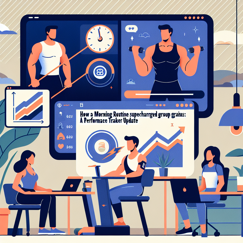 Illustration of Team on video call in a Home office setting, with a focused mood.