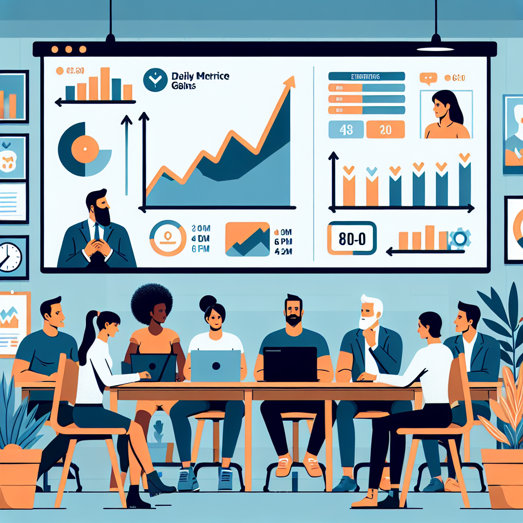 Illustration of Team on video call in a Home office setting, with a focused mood.