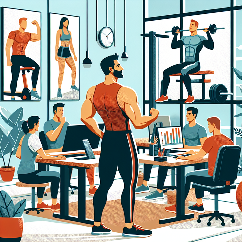 Illustration of Team on video call in a Home office setting, with a focused mood.