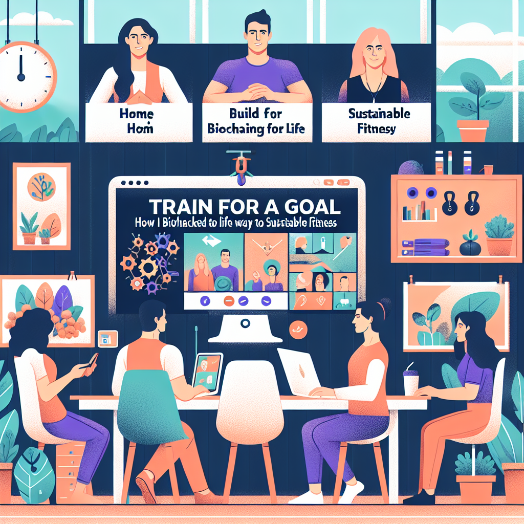 Illustration of Team on video call in a Home office setting, with a focused mood.